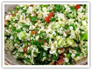 Recipe Of The Week - Bulgur - Herb - Tomato Medley