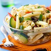 Pasta With Chicken & Stir fried Vegetables - Recipe for Heart Patients