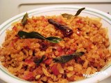 Tangy  Rice Flakes Upma