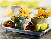 Paneer wrap-to-go
