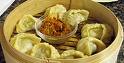 Garlicky Mushroom Momos