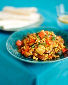 Spicy sweetcorn salad