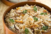 Fenugreek Flavored Rice (Methi Pullao)