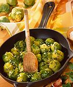 Nutty Brussels Sprouts