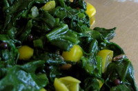 Light Spinach-Corn Medley -