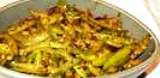 Tindora Alu Fry (Spiced gherkins with potatoes)